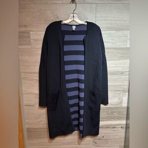 TRISTAN Cardigan/Jacket / Duster Size M, navy blue
